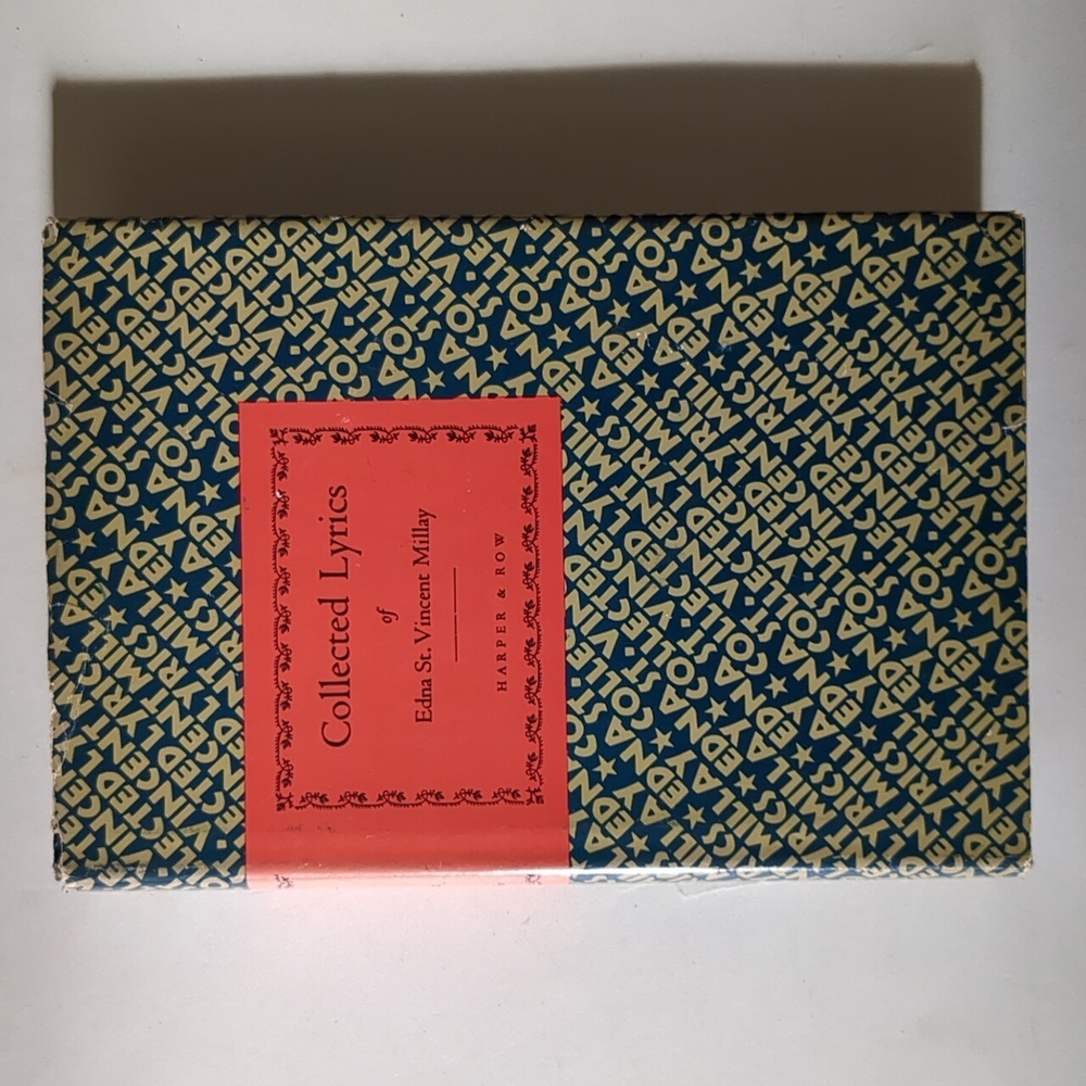 Collected Lyrics of Edna St. Vincent Millay - 1939